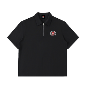 top,tops,unisex,BLAQ,HALF ZIP,POLO