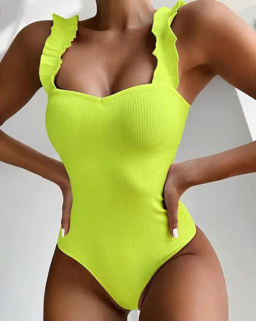 Ruffle Monokini