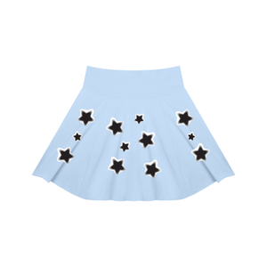 woman,skirt,bottom,stars