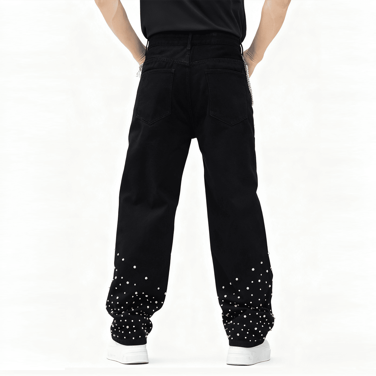 BLAQ Bling Relaxed Denim