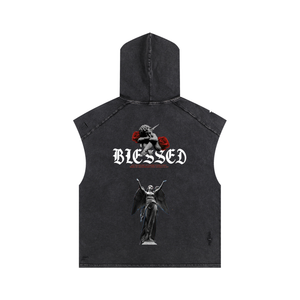 Hoodie,BLAQ,top,BLESSED