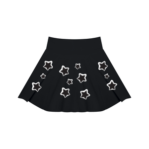 woman,skirt,bottom,stars