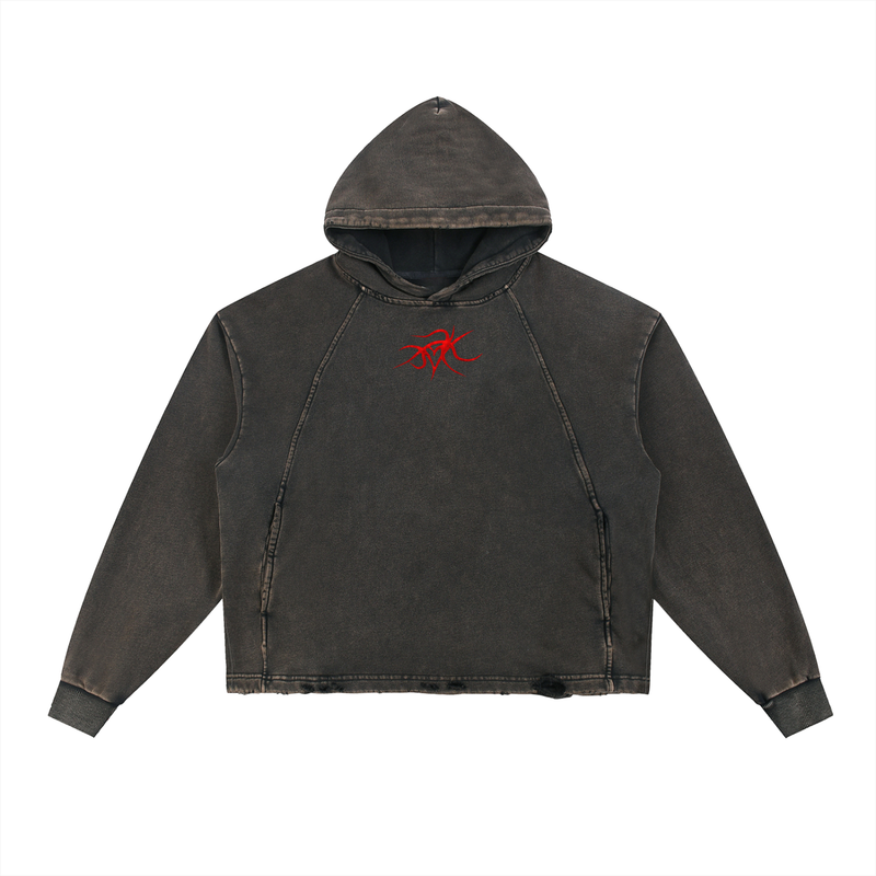 blaq,hoodie,top,tops,washed