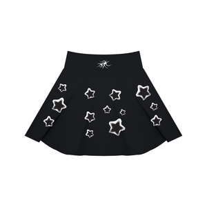 woman,skirt,bottom,stars