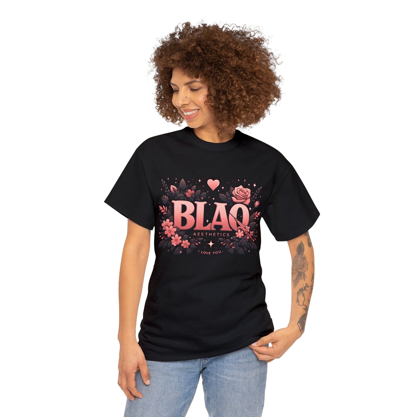 BLAQ “I love you” Tee Blaq Aesthetics