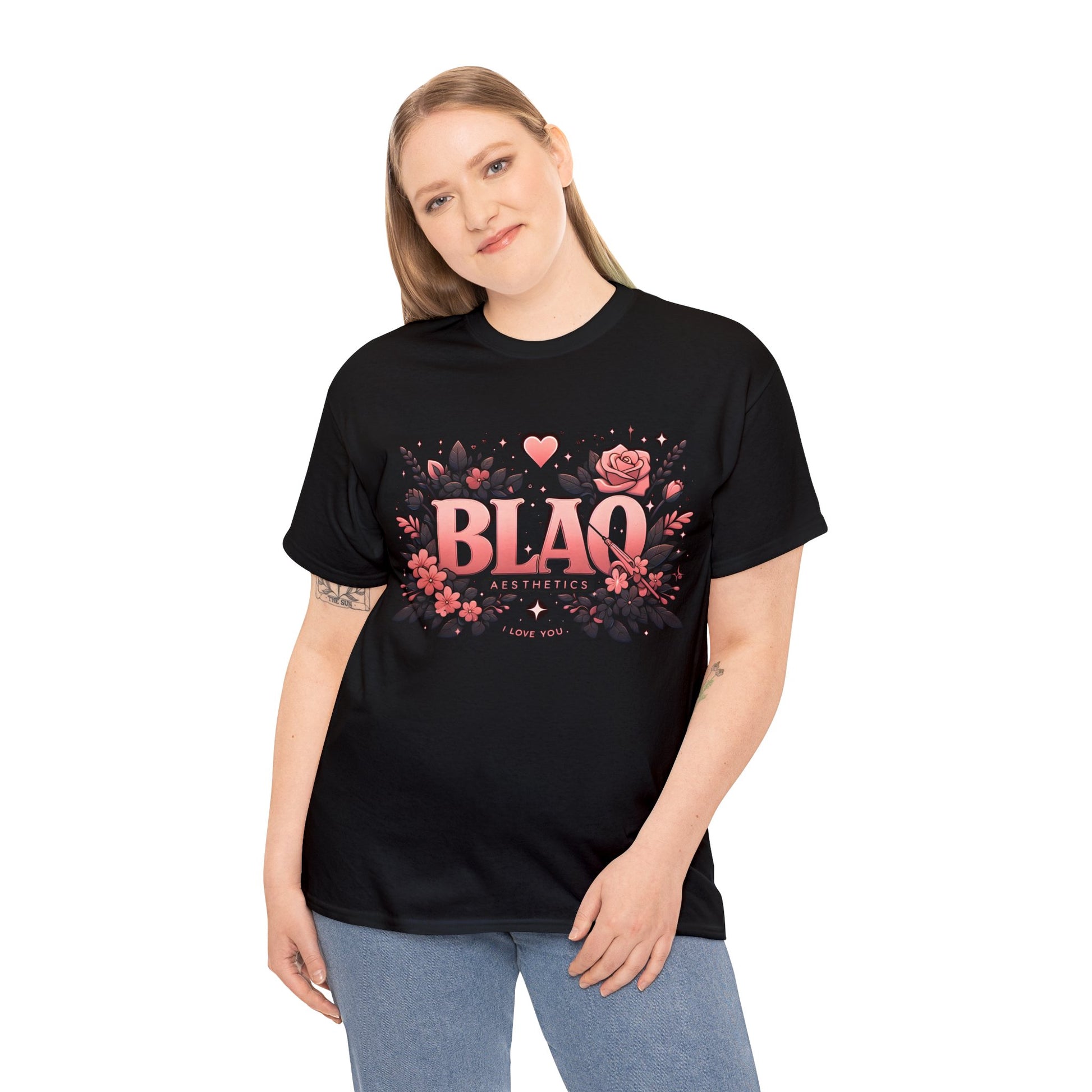 BLAQ “I love you” Tee Blaq Aesthetics