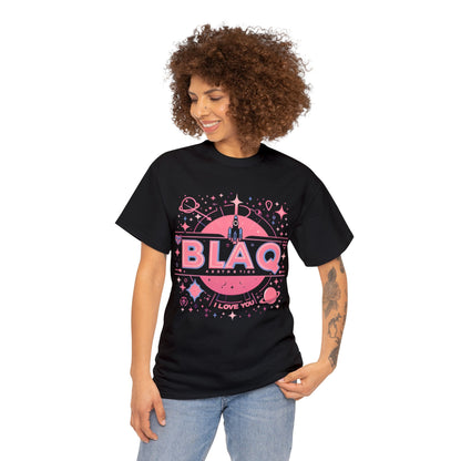 BLAQ space “I love you” Tee Blaq Aesthetics