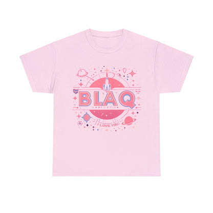 BLAQ space “I love you” Tee Blaq Aesthetics