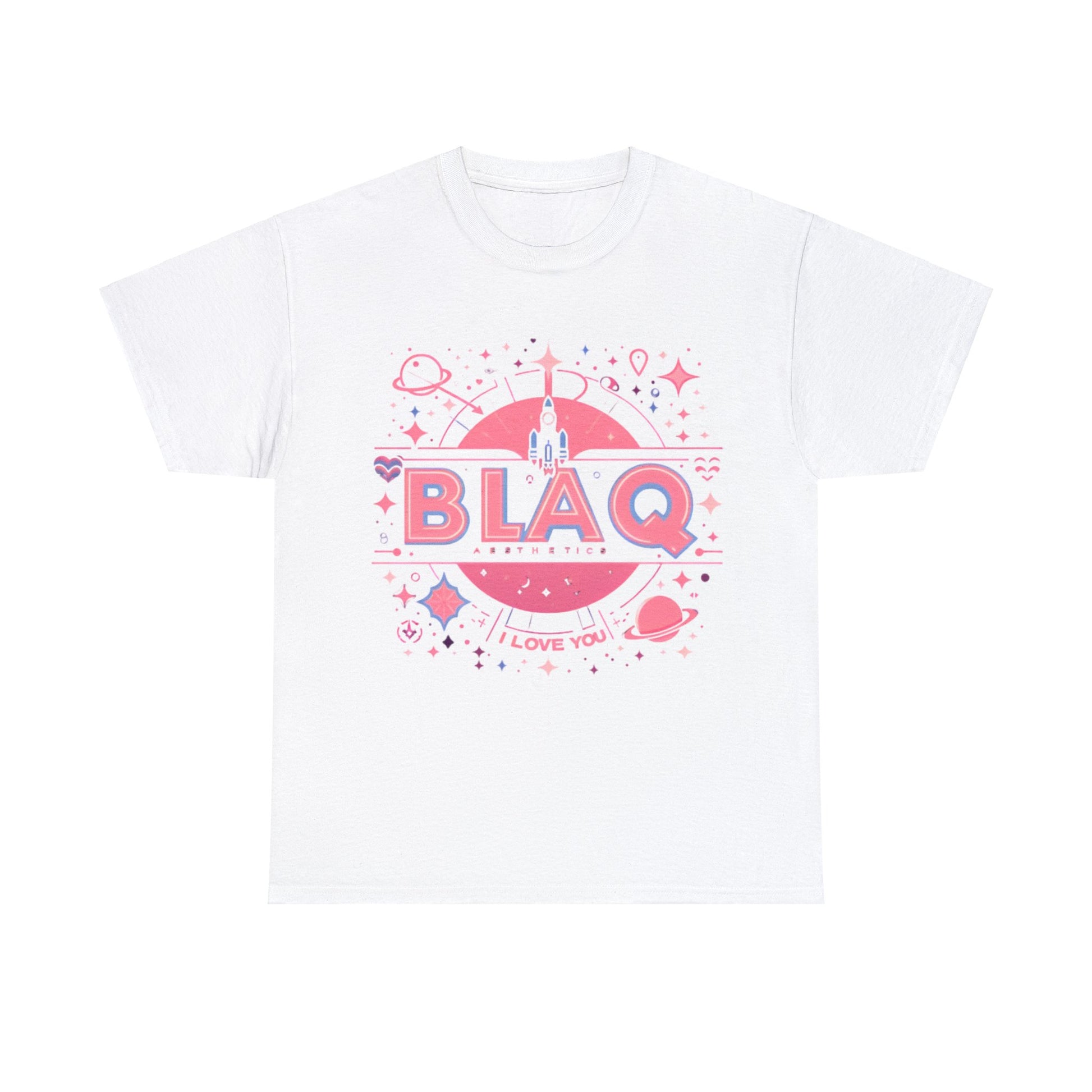 BLAQ space “I love you” Tee Blaq Aesthetics