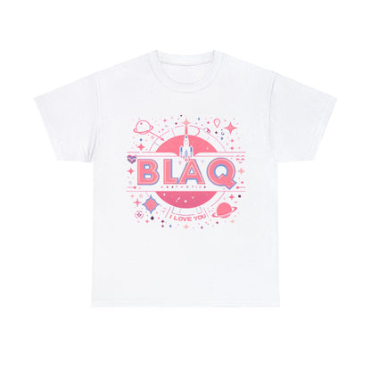 BLAQ space “I love you” Tee Blaq Aesthetics