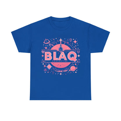 BLAQ space “I love you” Tee Blaq Aesthetics