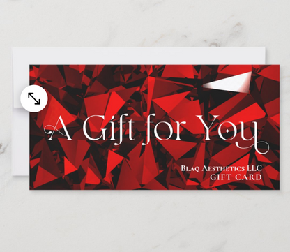 Blaq Aesthetics Gift Card - Blaq Aesthetics