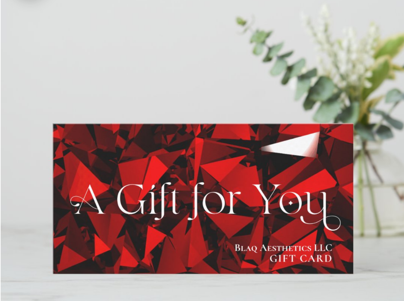 Blaq Aesthetics Gift Card - Blaq Aesthetics