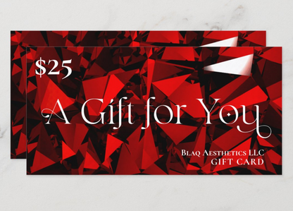 Blaq Aesthetics Gift Card - Blaq Aesthetics