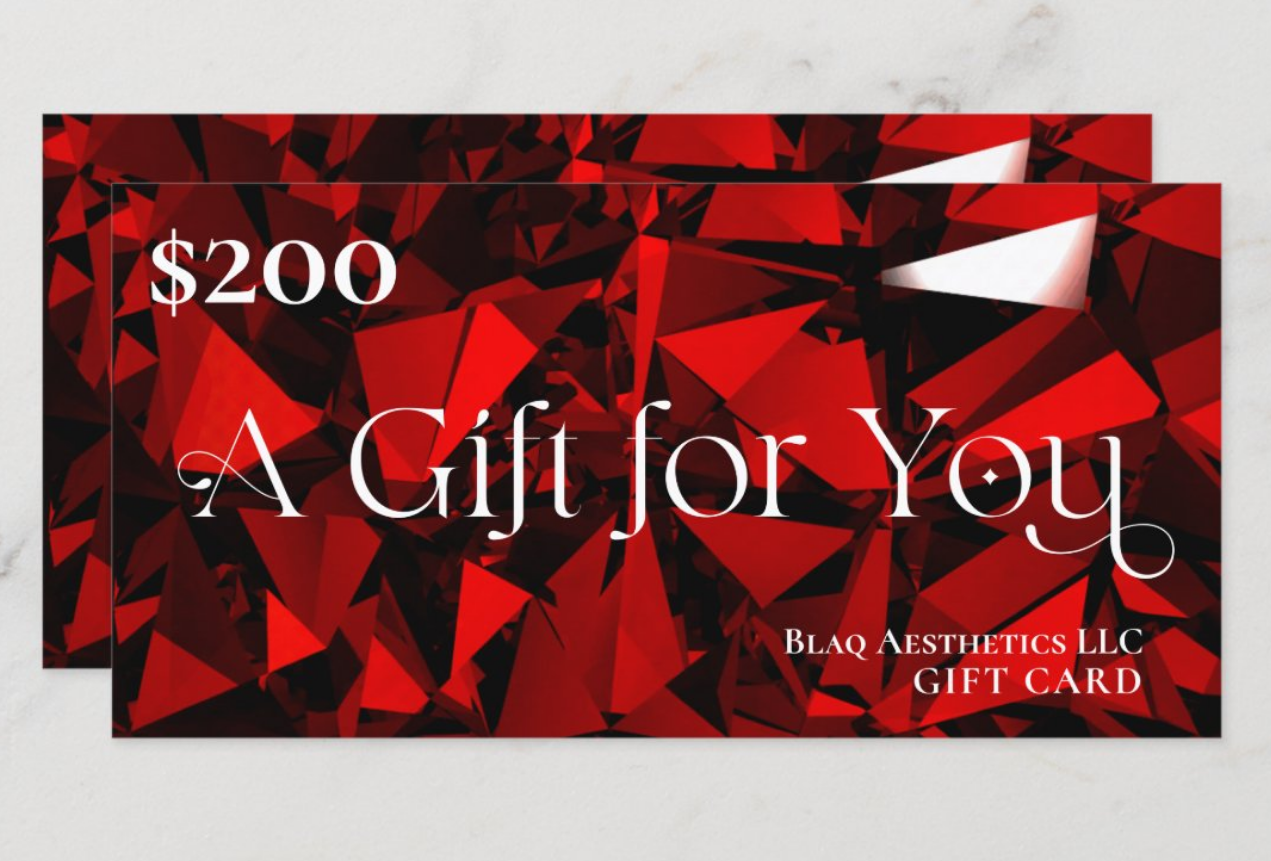 Blaq Aesthetics Gift Card - Blaq Aesthetics