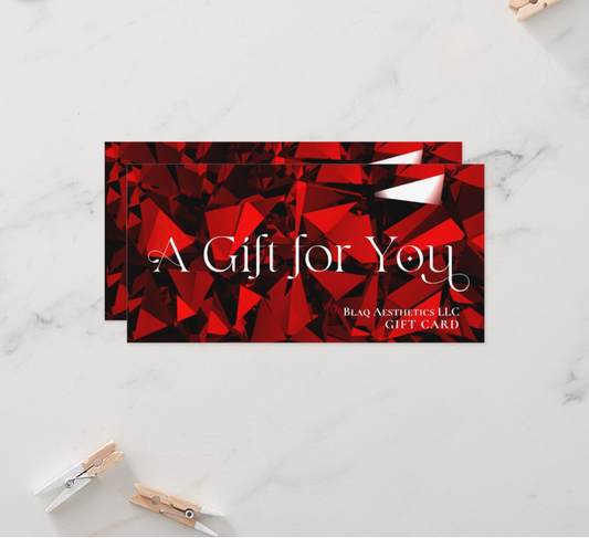 Blaq Aesthetics Gift Card - Blaq Aesthetics