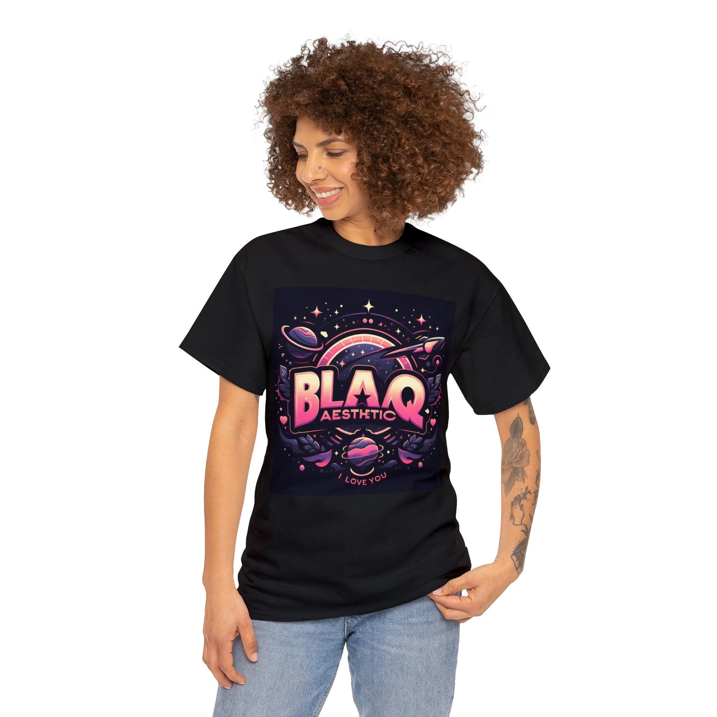 Blaq space Tee Blaq Aesthetics