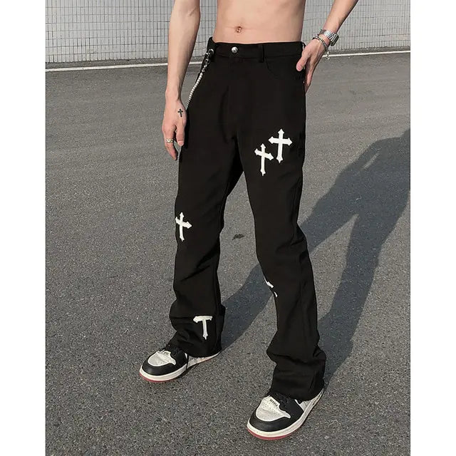 Street Loose Casual Cross Pants