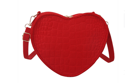 Cute Heart Shaped Design Purse - Blaq Aesthetics