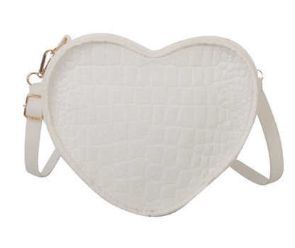 Cute Heart Shaped Design Purse - Blaq Aesthetics