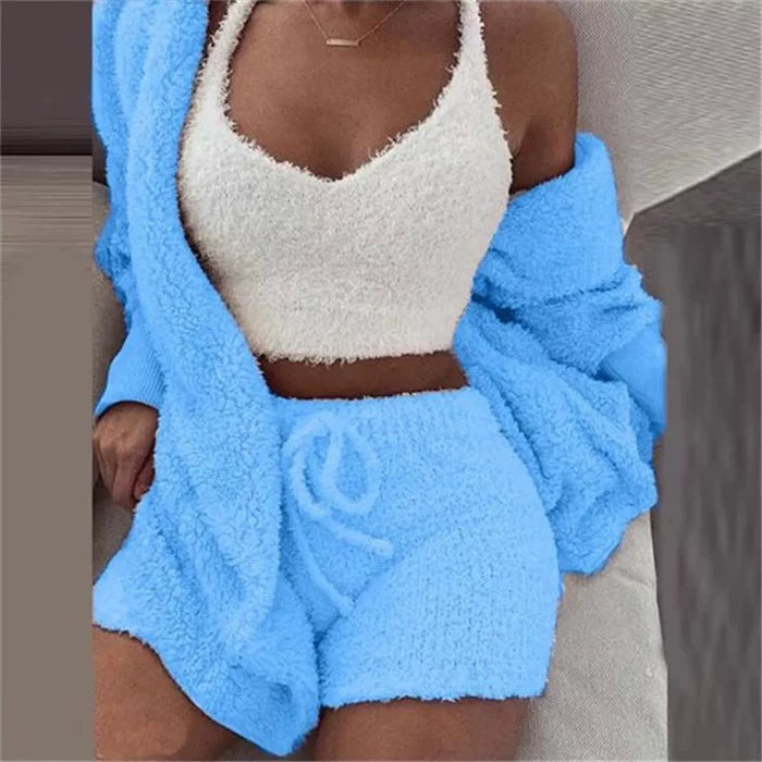 Fleece Pajamas Set - Blaq Aesthetics