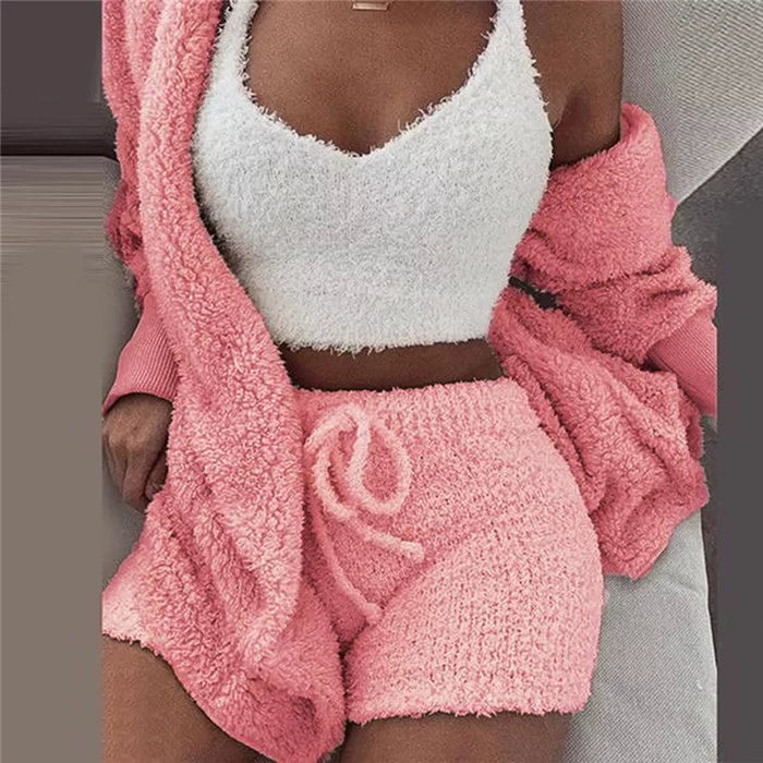 Fleece Pajamas Set - Blaq Aesthetics