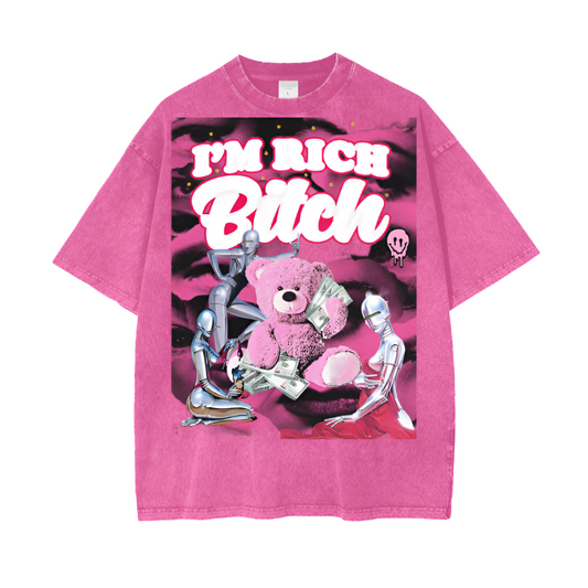 "I'm Rich B" Oversized T-Shirt