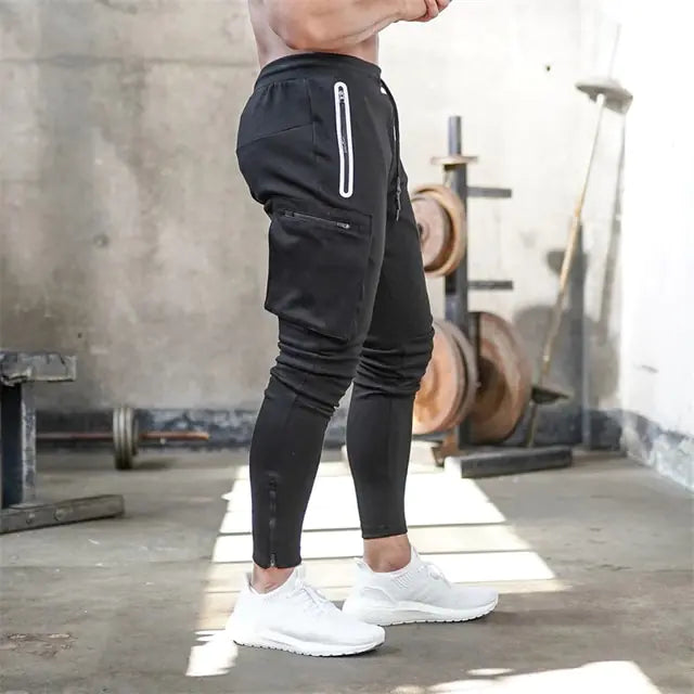 Multi-pocket Zipper Sports Pants