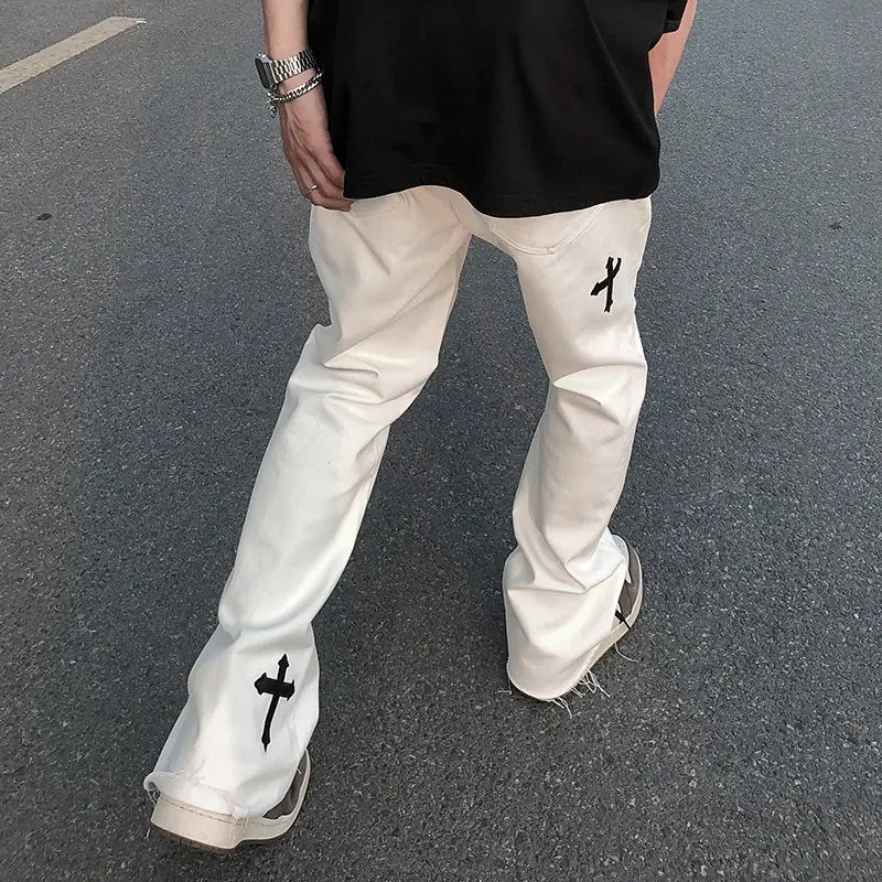 Street Loose Casual Cross Pants