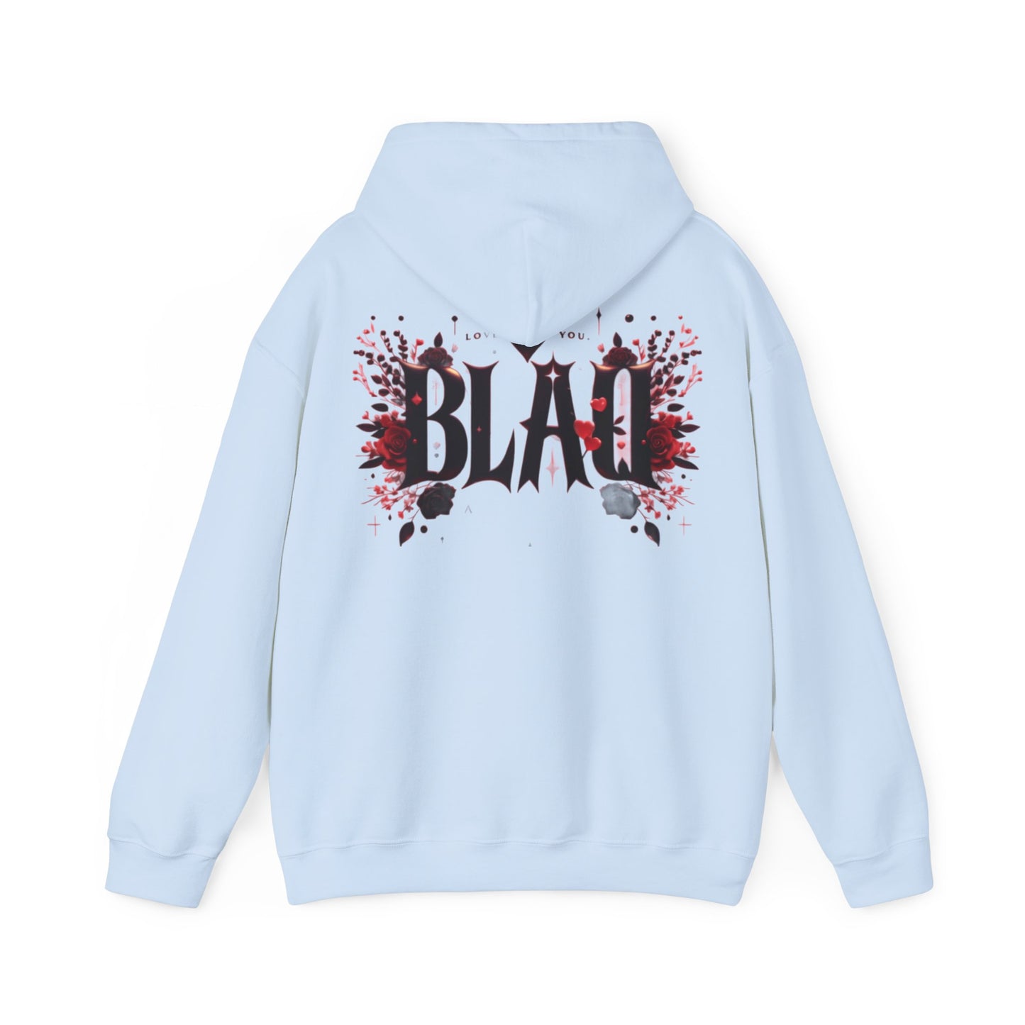 Unisex “BLAQ” Hooded Sweatshirt Blaq Aesthetics