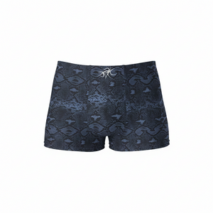 Blue Snakeskin Boxer Briefs