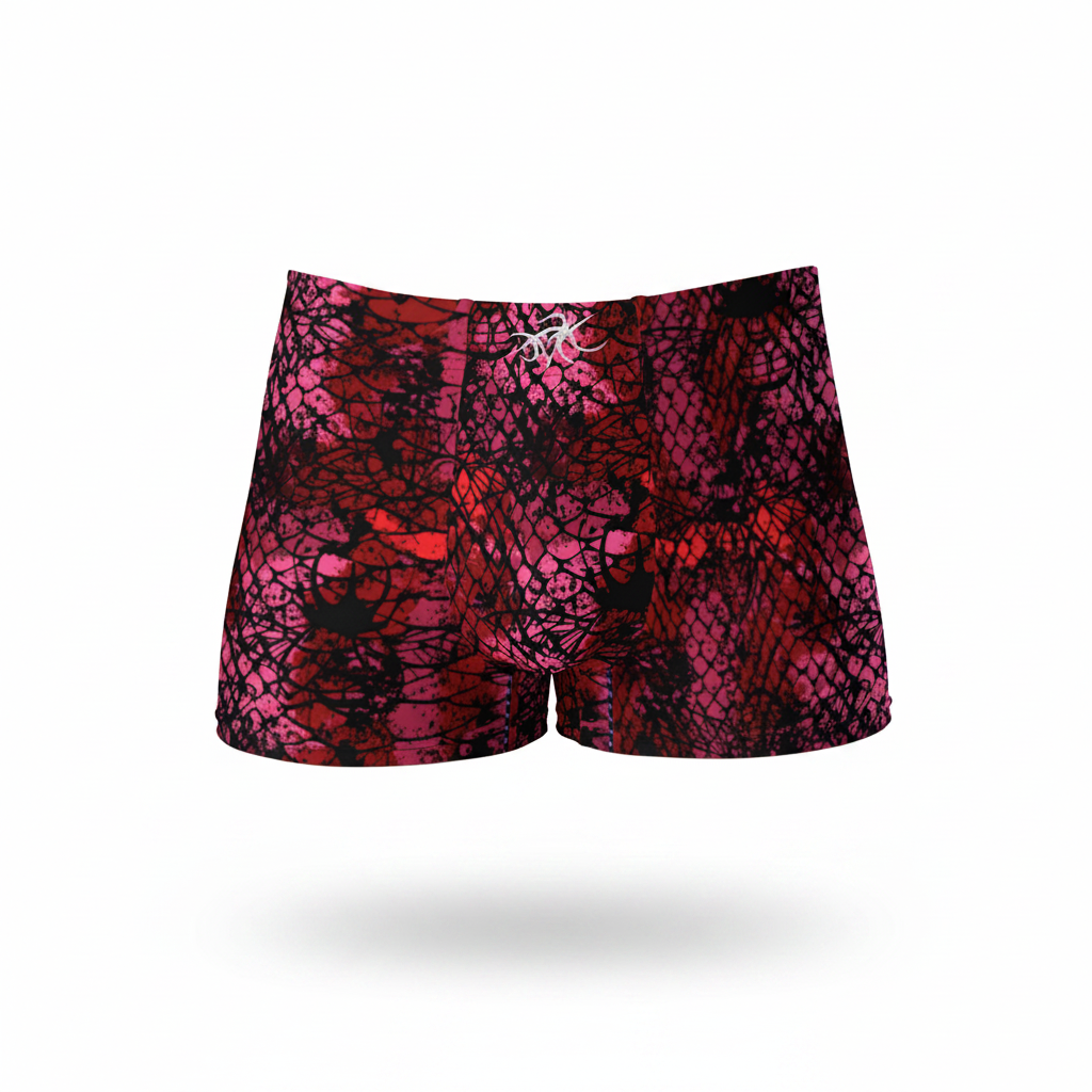 Aesthetically Pink Snakeskin Boxer Briefs