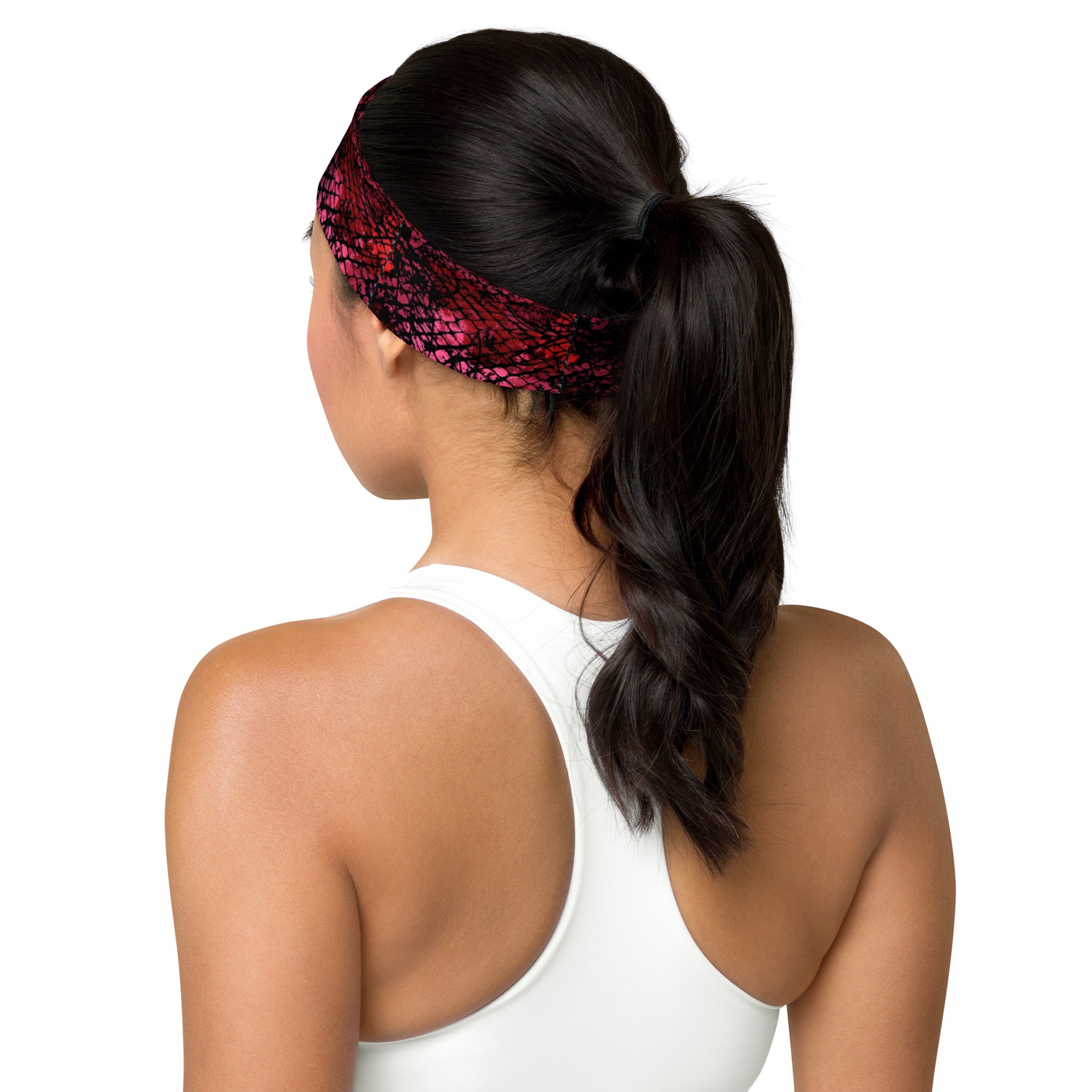Aesthetically pink Snakeskin Headband
