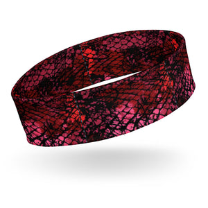 Aesthetically pink Snakeskin Headband