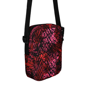 Pink Snakeskin crossbody bag