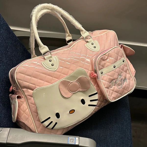 Y2K Kitty Travel Handbag