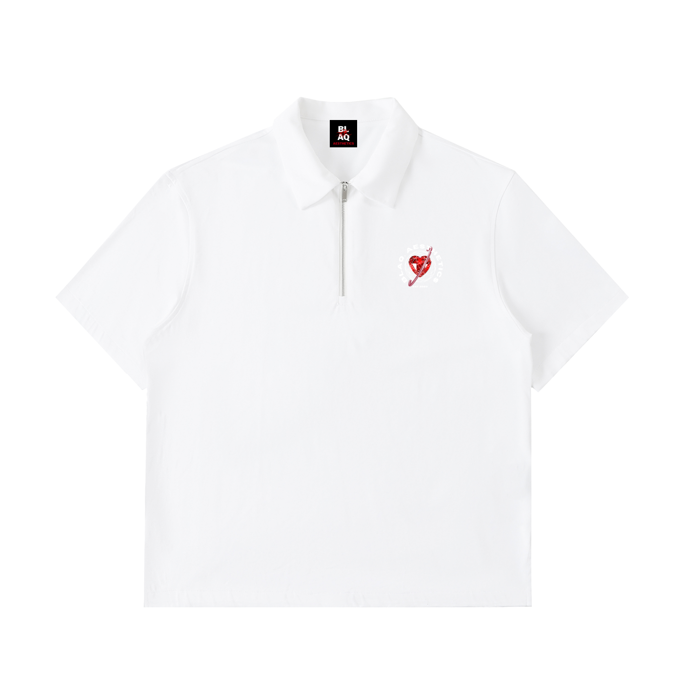 "BLAQ" Half-Zip Polo Shirt *Special Edition*
