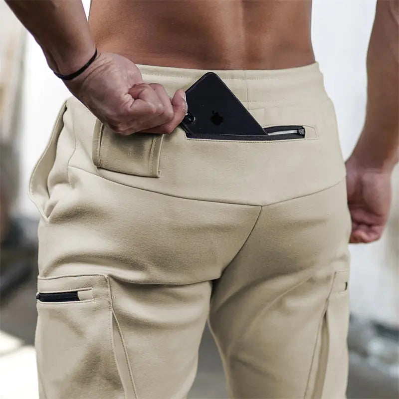 Multi-pocket Zipper Sports Pants