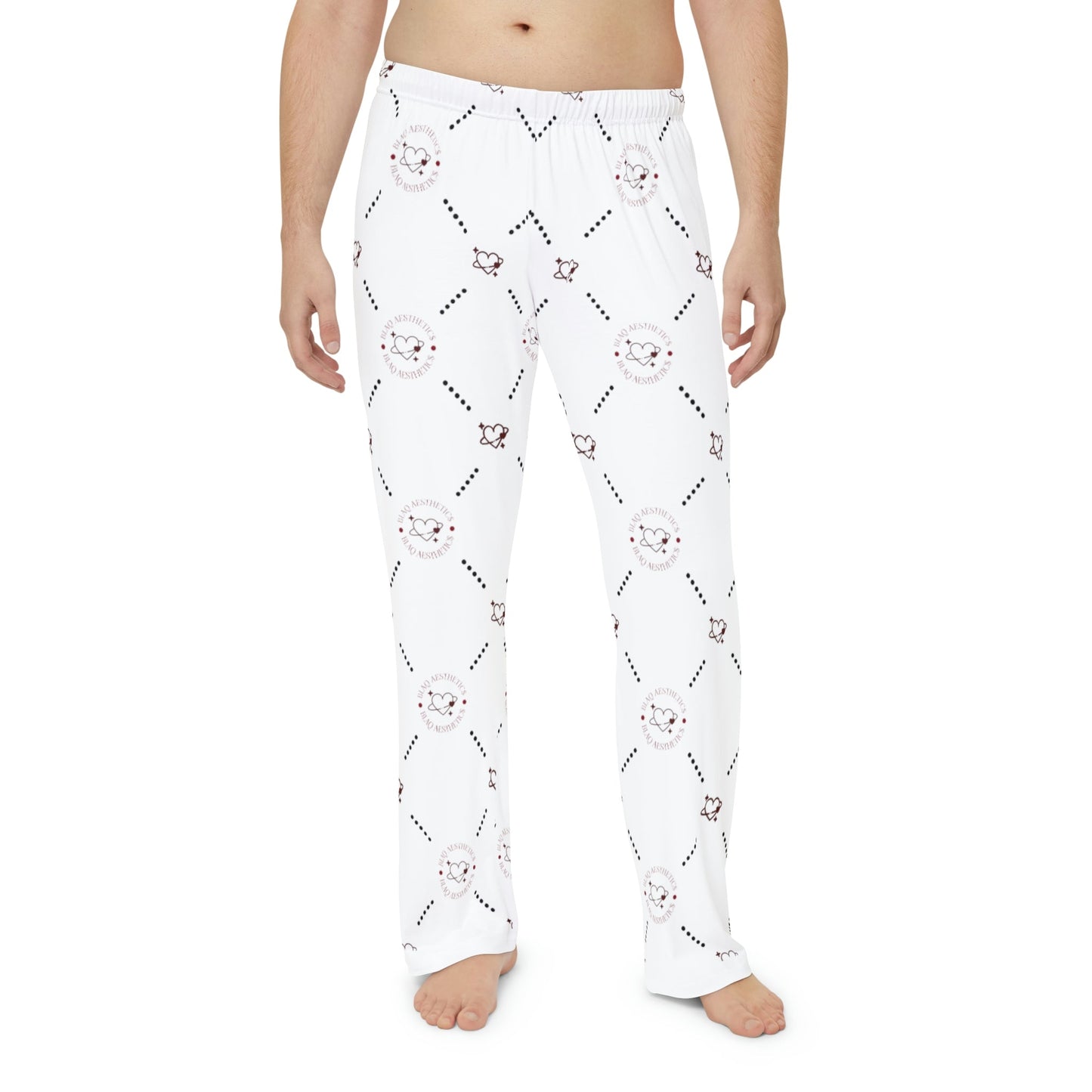 BA Monogram Pajama Pants Blaq Aesthetics