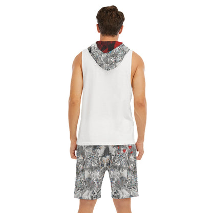 BA Original Diamond Sleeveless Vest And Shorts Set Blaq Aesthetics