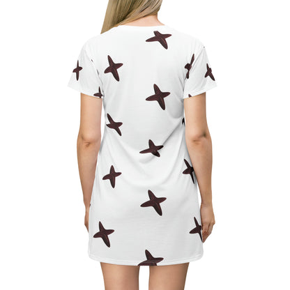 Daily Affirmation T-Shirt Dress Blaq Aesthetics