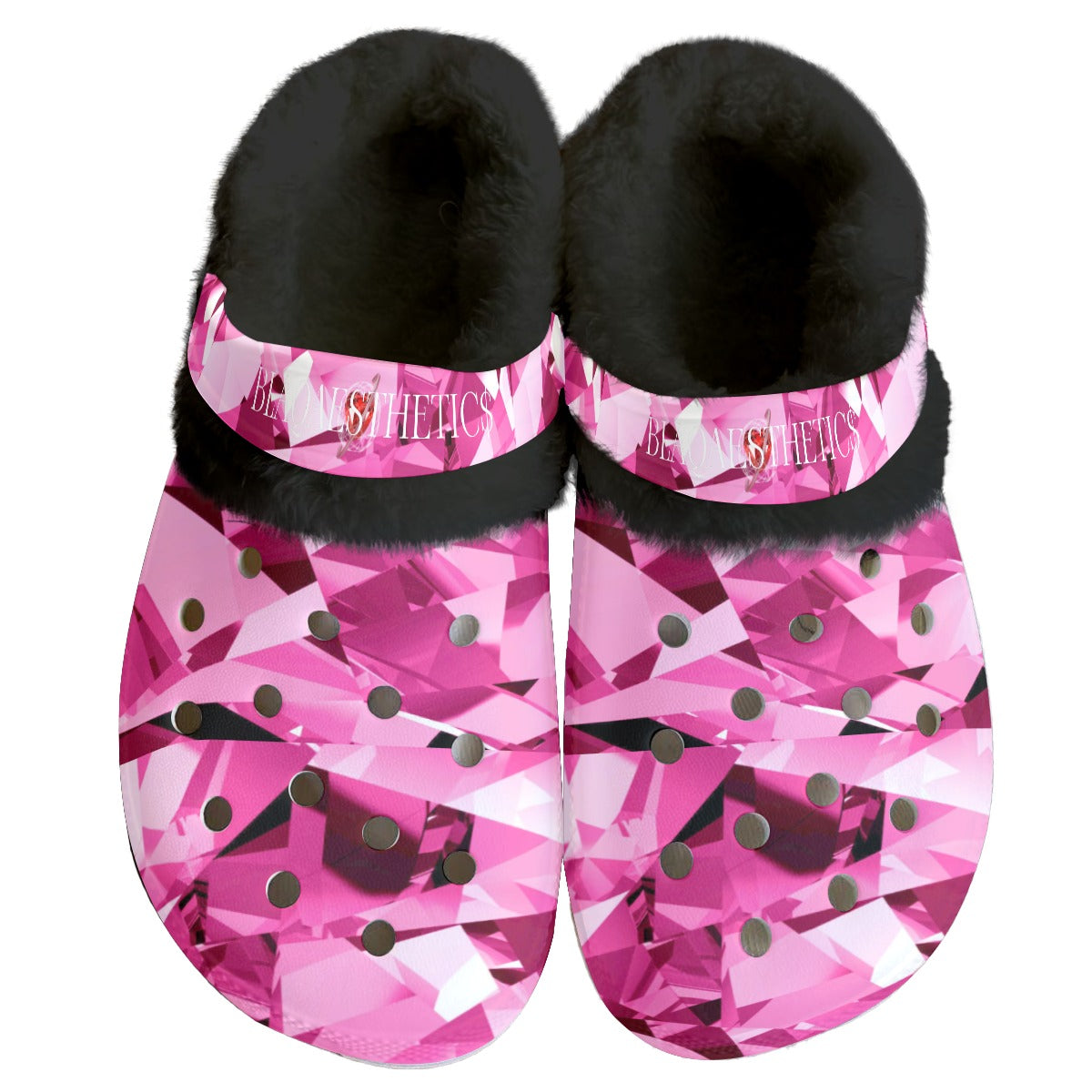 Diamond fur Slippers - Blaq Aesthetics