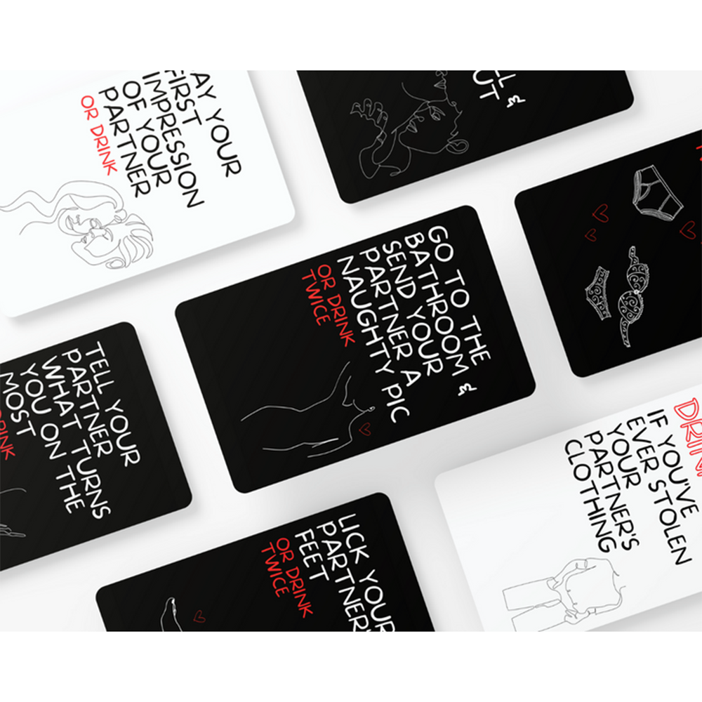 Drunk Desires Couples Drinking Card Game - Blaq Aesthetics