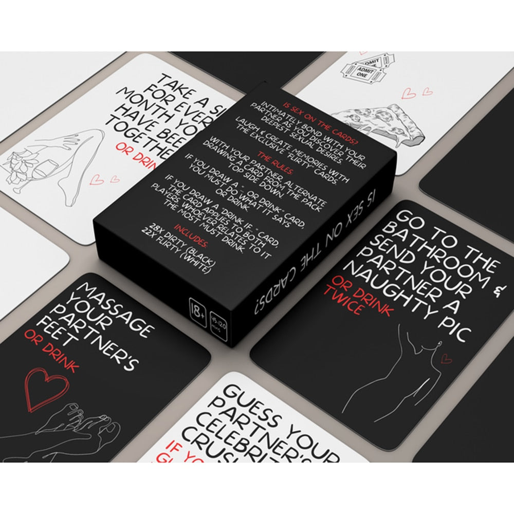 Drunk Desires Couples Drinking Card Game - Blaq Aesthetics