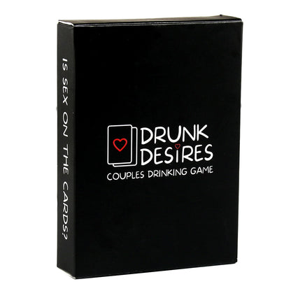 Drunk Desires Couples Drinking Card Game - Blaq Aesthetics