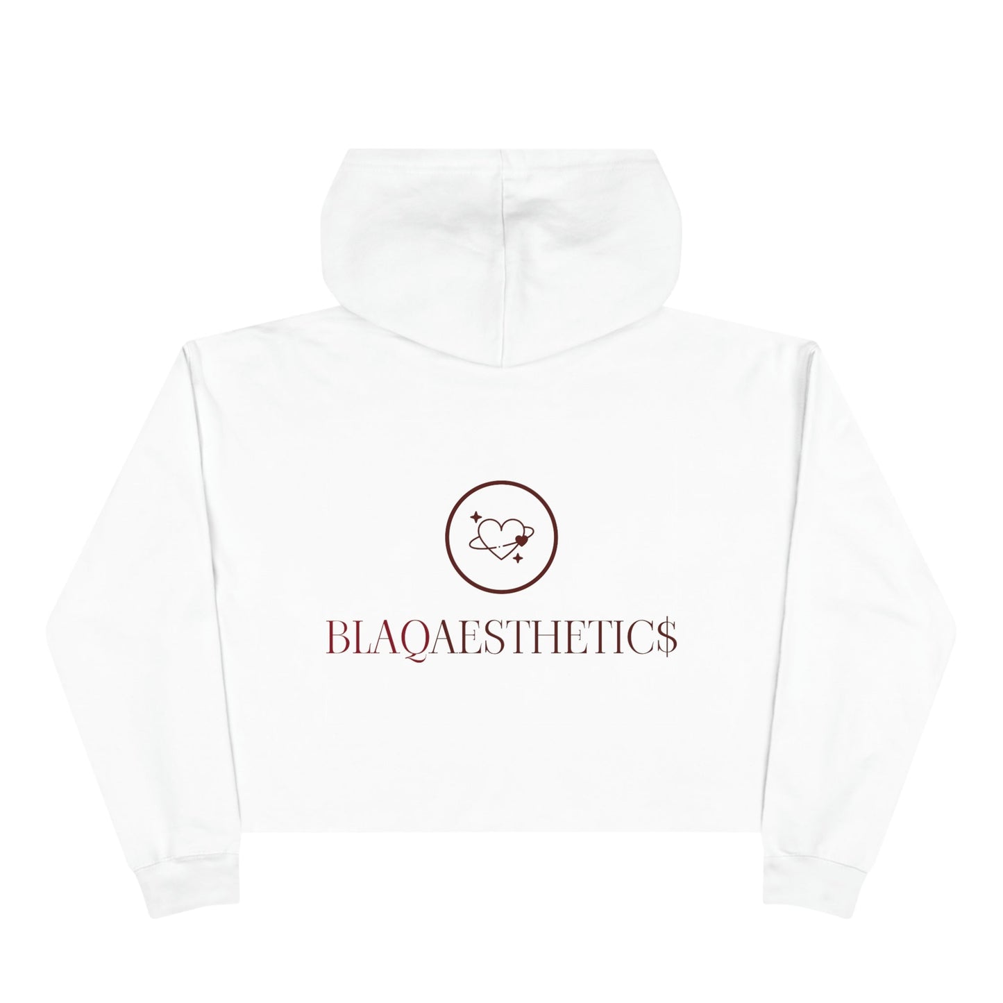 EST.2023 Crop Top Hoodie Blaq Aesthetics