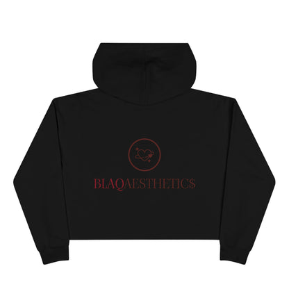 EST.2023 Crop Top Hoodie Blaq Aesthetics