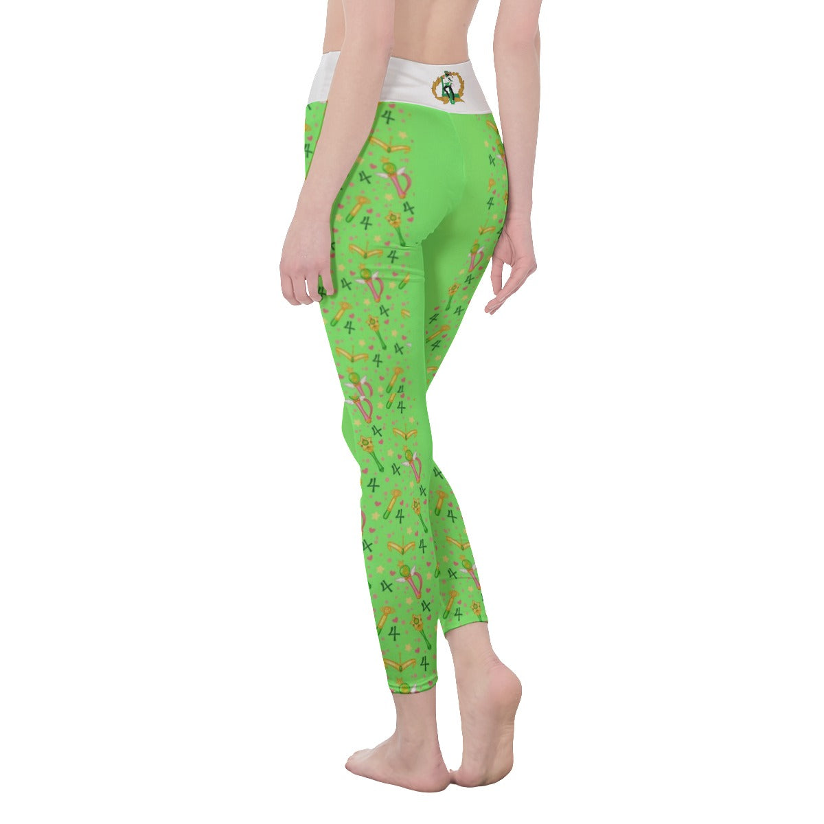 Green Sailor Series Leggings Blaq Aesthetics