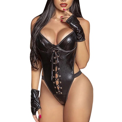 Latex Leather Sexy Lingerie - Blaq Aesthetics