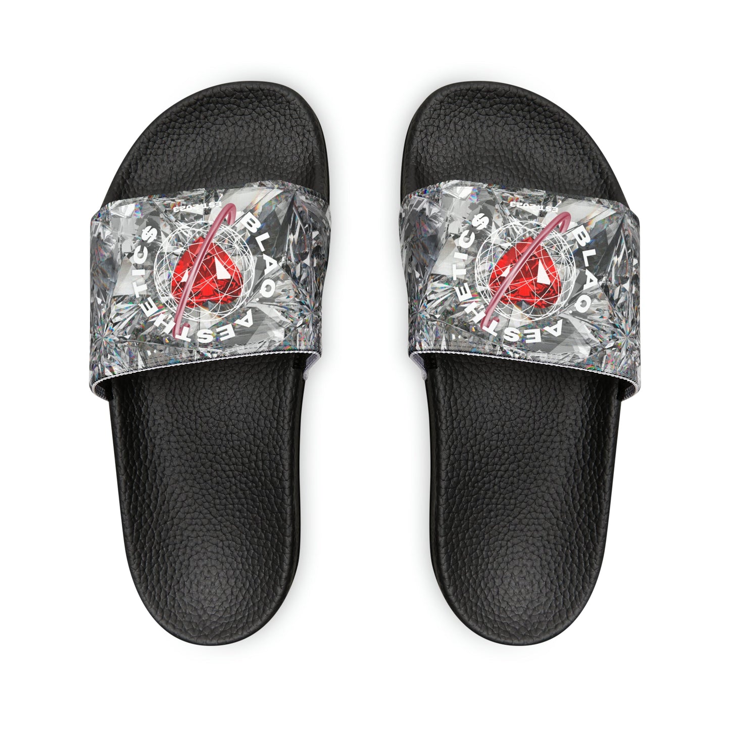 Men's Diamond Slides Blaq Aesthetics